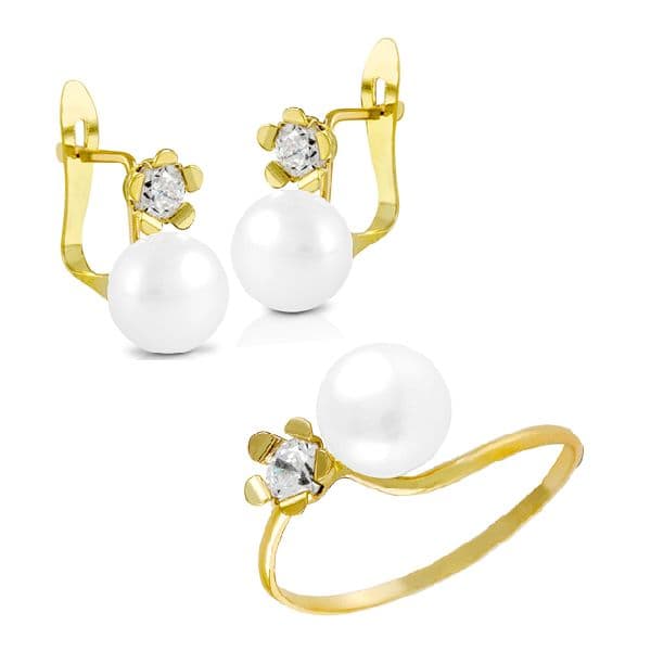 JUEGO COMUNION LIDIA. ORO 18K