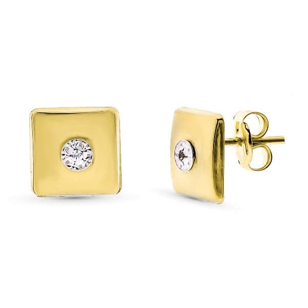 PENDIENTES CRETA. ORO 18K
