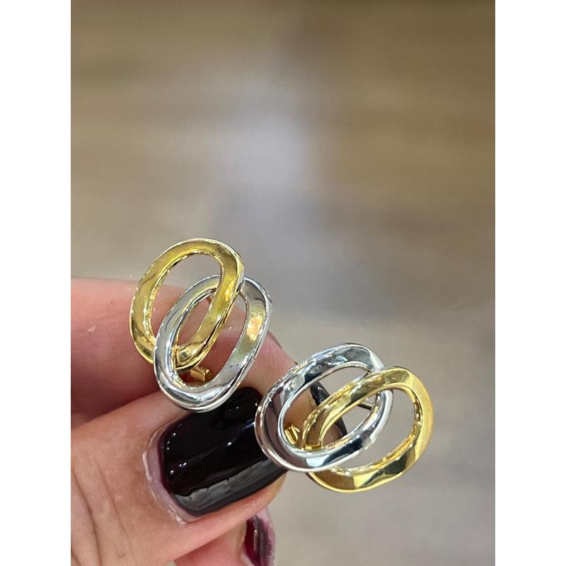PENDIENTES BORGIA. ORO 18K