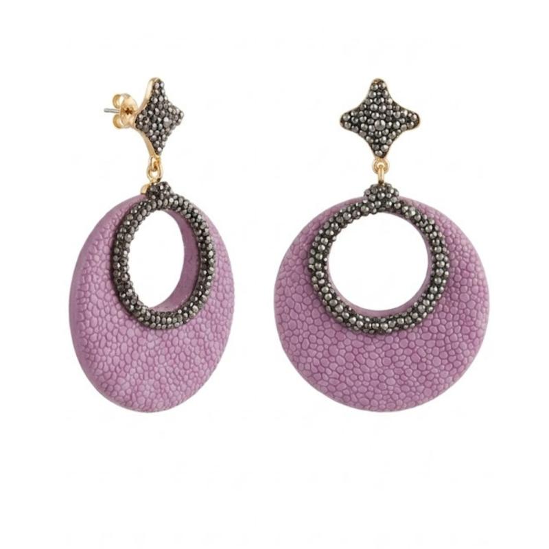 PENDIENTES VIOLETERA
