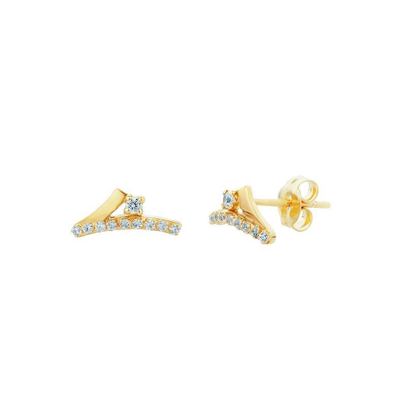 PENDIENTES VERA. ORO 18K