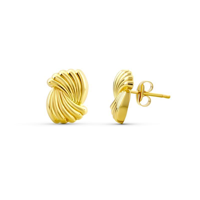 PENDIENTES CARACOLA. ORO 18K