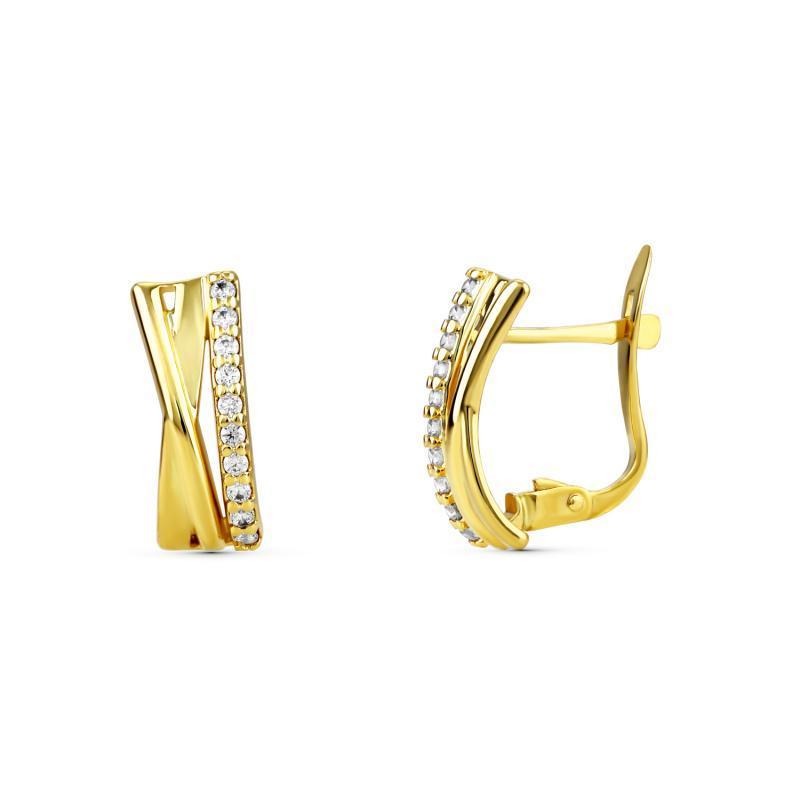 PENDIENTES GEORGIA. ORO 18K