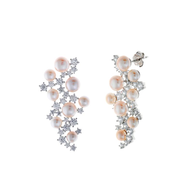 PENDIENTES EMPERATRIZ PLATA Salvatore