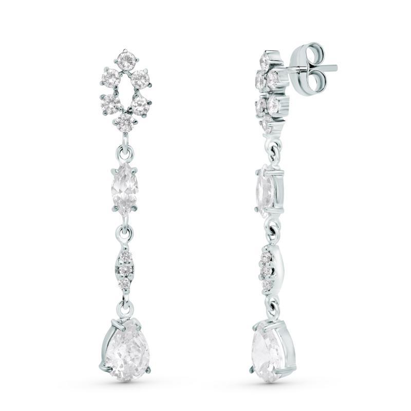 PENDIENTES MAJESTIC. ORO 18K