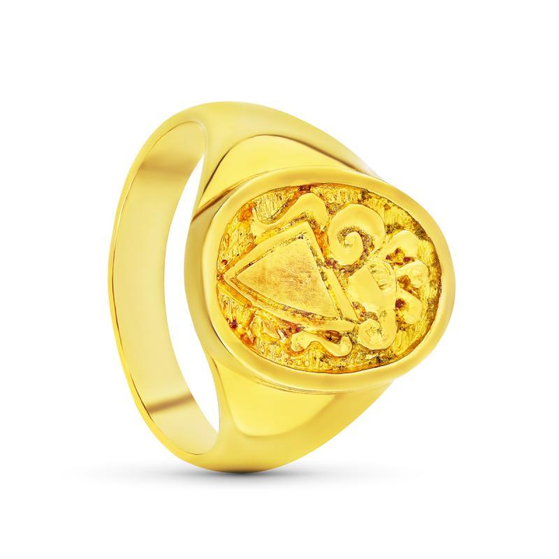 SELLO CABALLERO HERALDICO ORO 18K