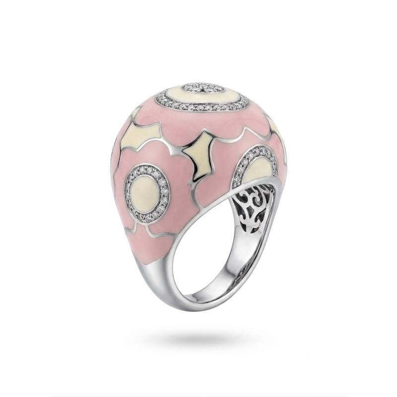 ANILLO ESMALTADO PLATA (VARIOS COLORES)