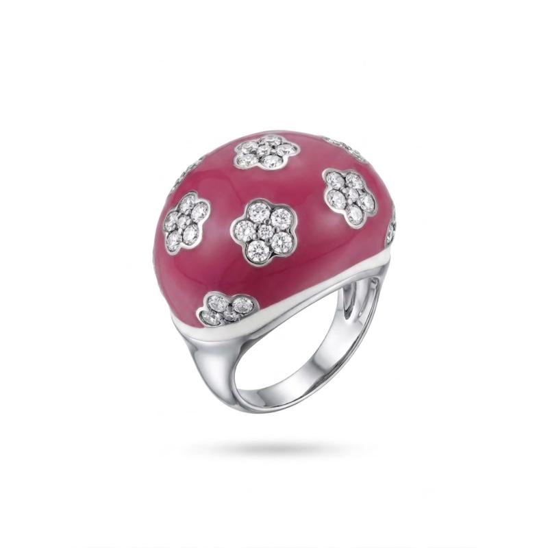 ANILLO ESMALTADO PLATA (VARIOS COLORES)