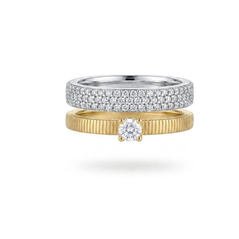 ANILLO GABRIELA. PLATA
