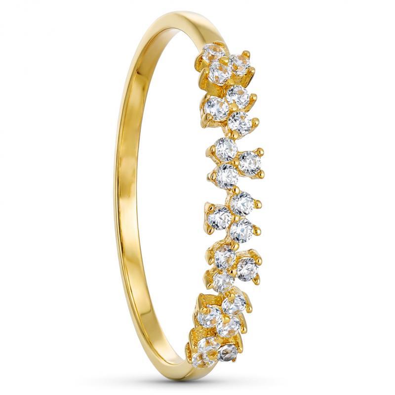 ANILLO CLARISE. ORO 18K