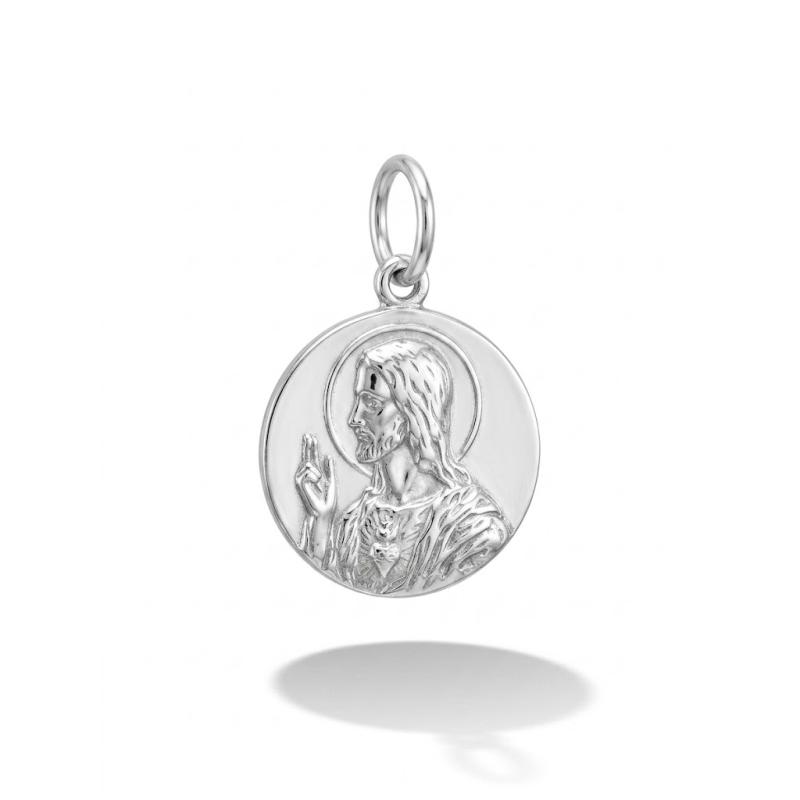 MEDALLA ESCAPULARIO PLATA