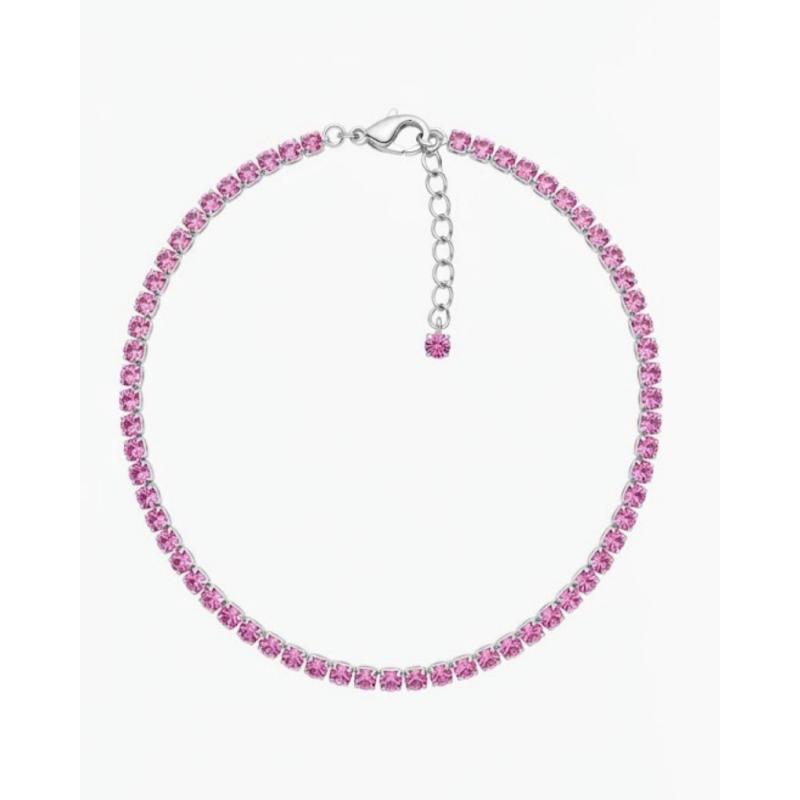 PULSERA BUGANVILLA PLATA
