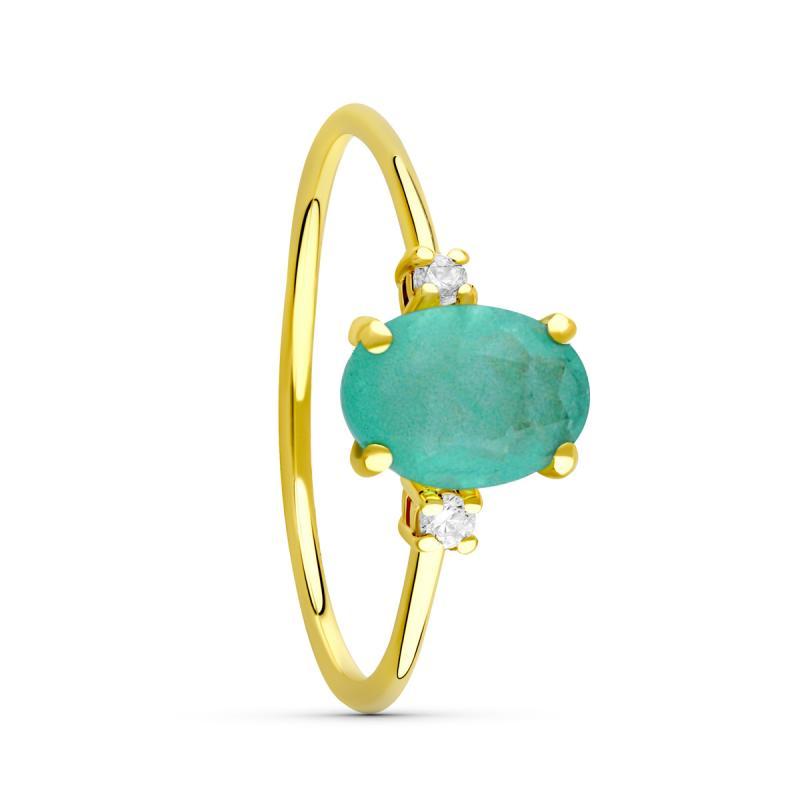 ANILLO MARIELA. ORO 18K