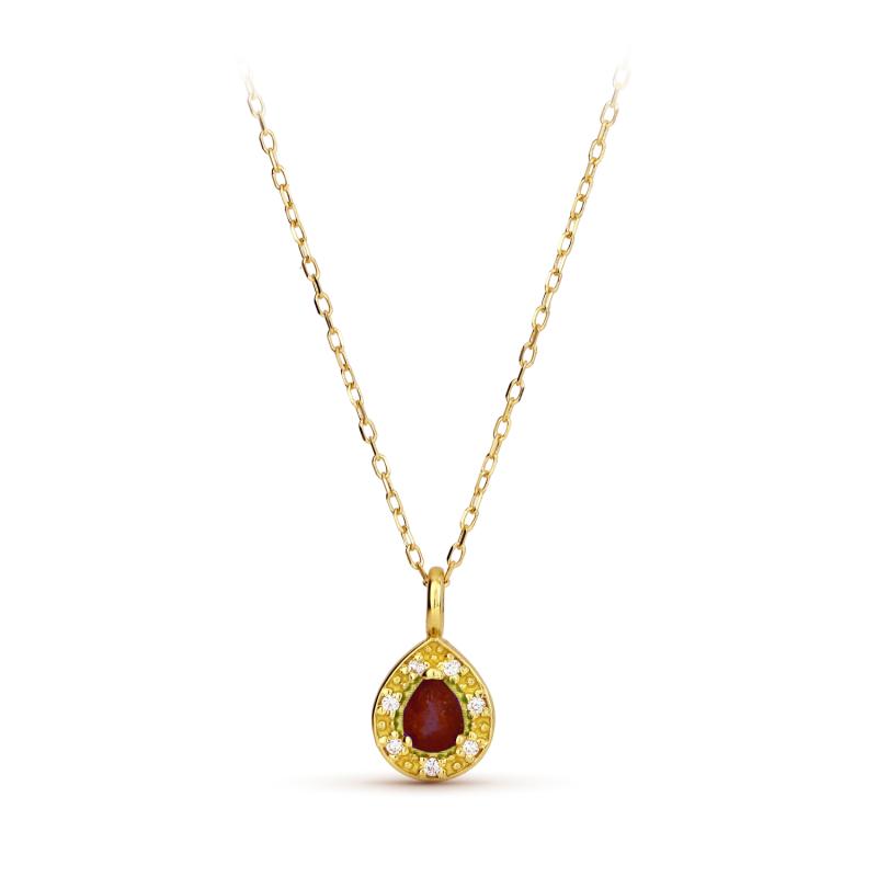 GARGANTILLA YVONNE ORO 18K . 