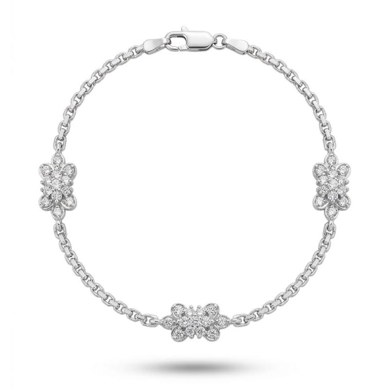 PULSERA DUNIA PLATA