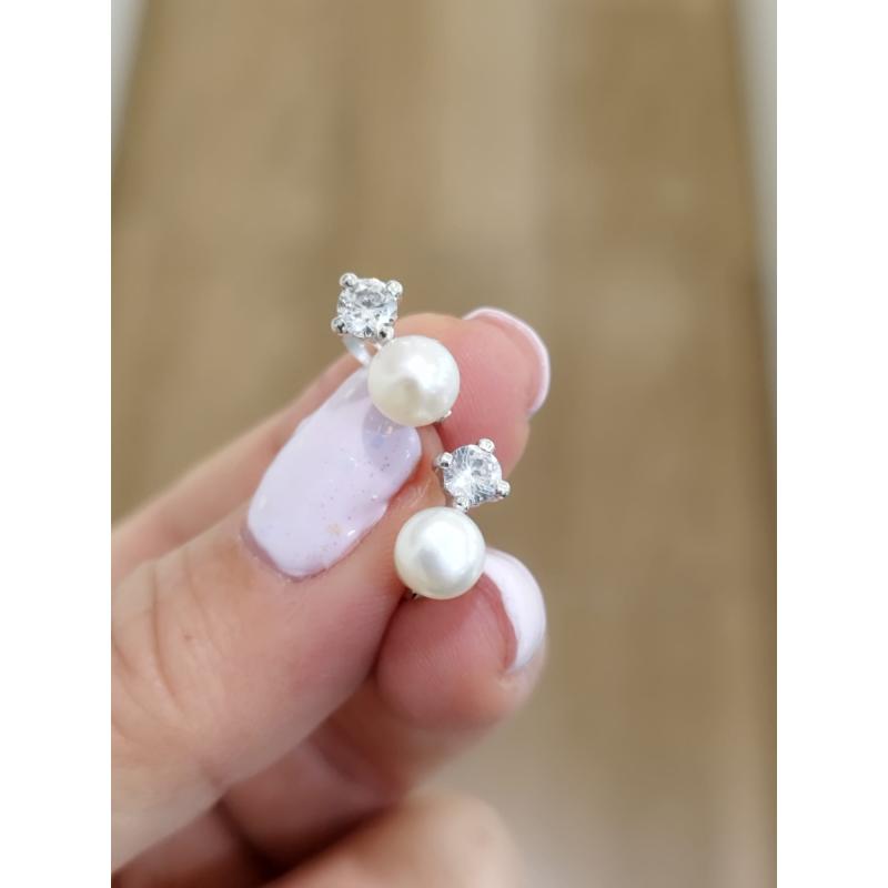 P.PEND. OB TU Y YO 4GARRAS 4MM PERLA 6MM