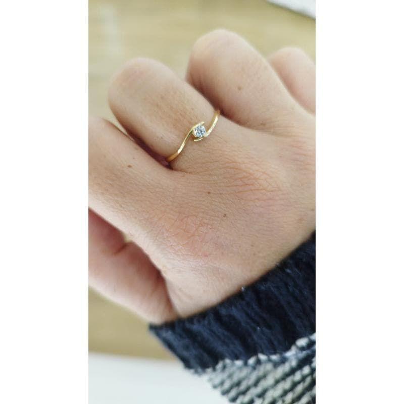 ANILLO NADIA. ORO 18K