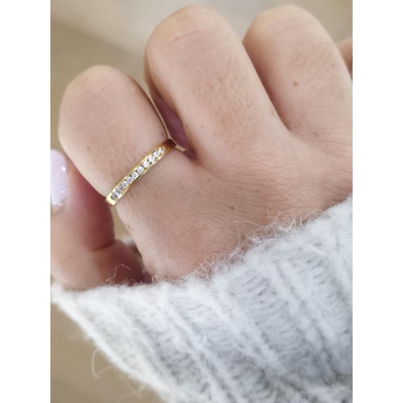 ANILLO JULIETA. ORO 18K