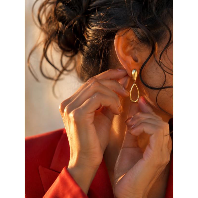 PENDIENTES JULIETTA PLATA CHAPADA