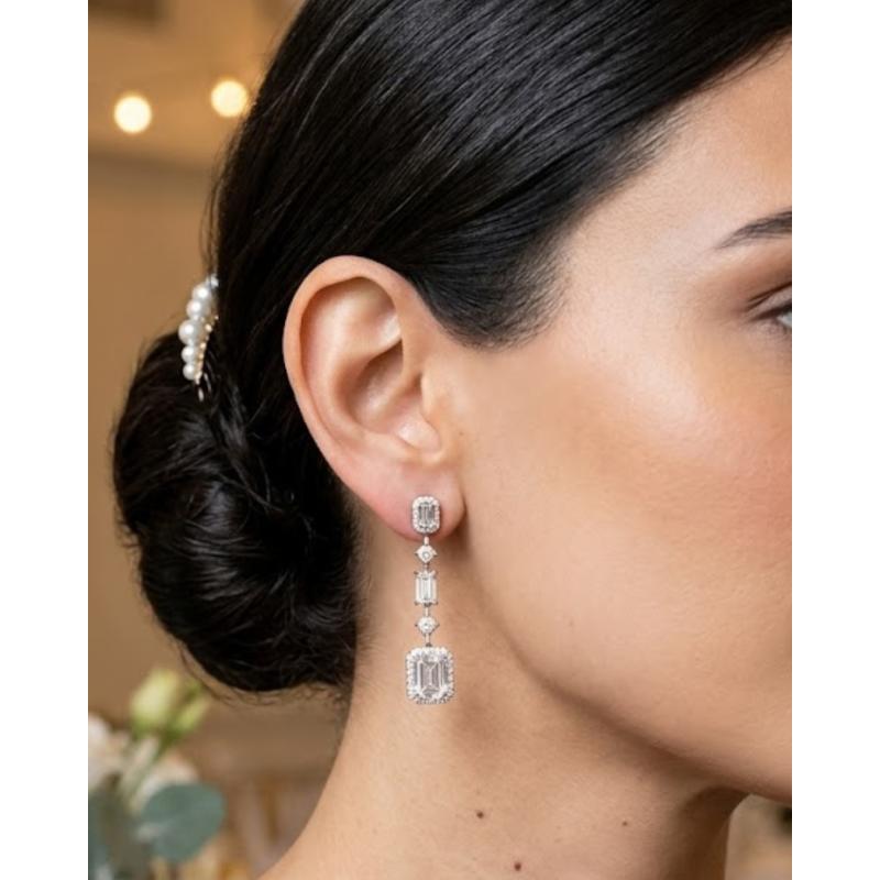 PENDIENTES EQUILATEROS PLATA SALVATORE