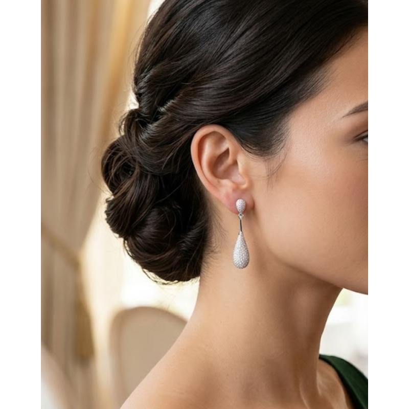 PENDIENTES DUNE. PLATA