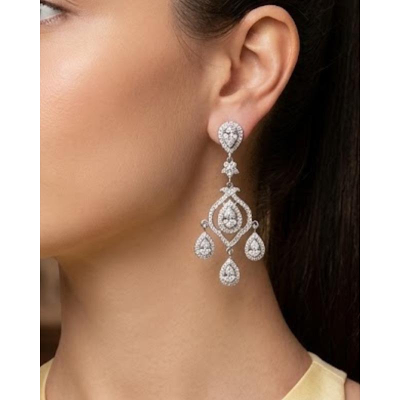 PENDIENTES DUQUESA. PLATA