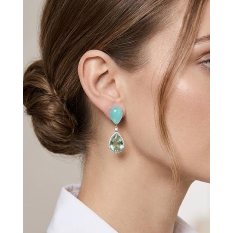 PENDIENTES FROZEN. PLATA
