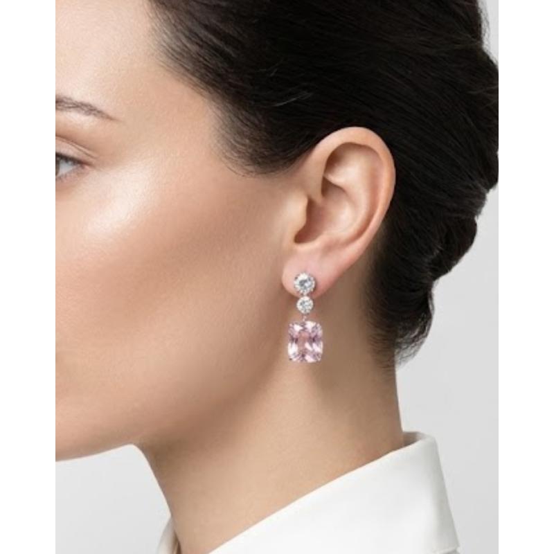 PENDIENTES PRINCESA. PLATA SALVATORE