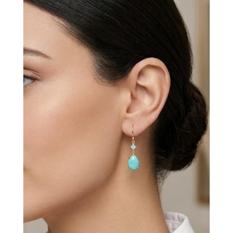 PENDIENTES CHIARA. PLATA. SALVATORE
