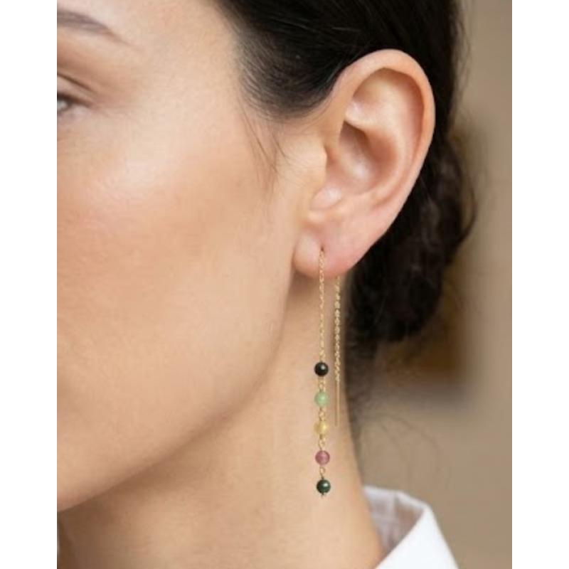 PENDIENTES MARIPOSA PLATA. LUXENTER