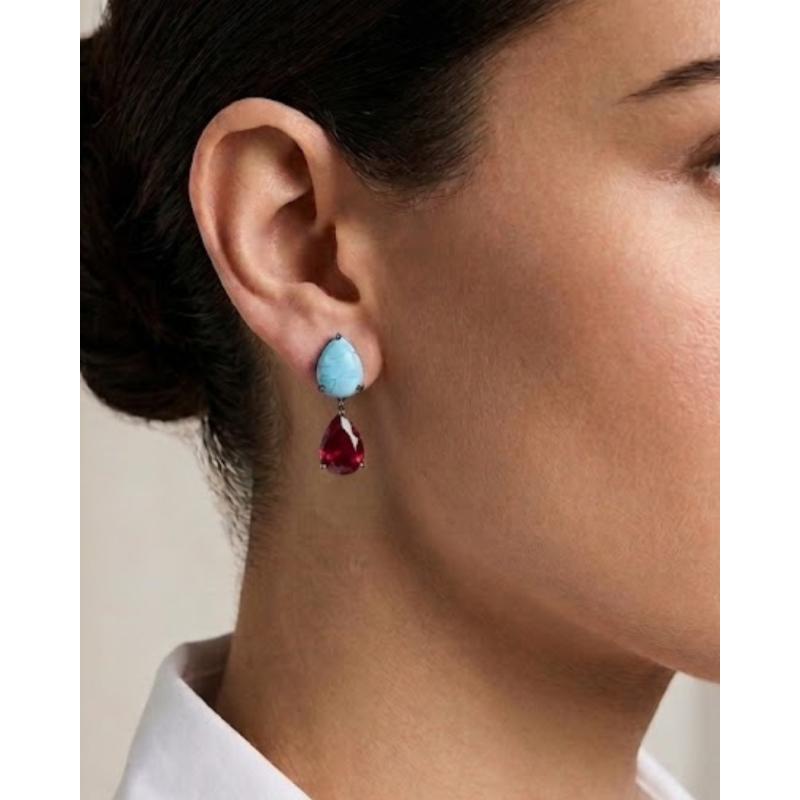 PENDIENTES FANTASIA PLATA LUXENTER