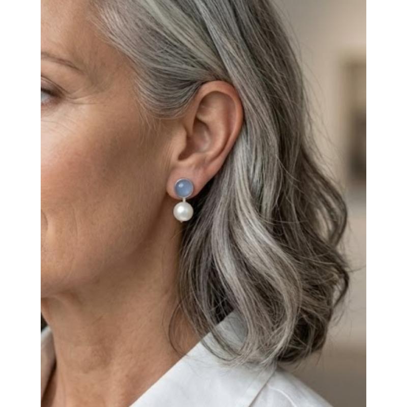 PENDIENTES ARIADNA. PLATA