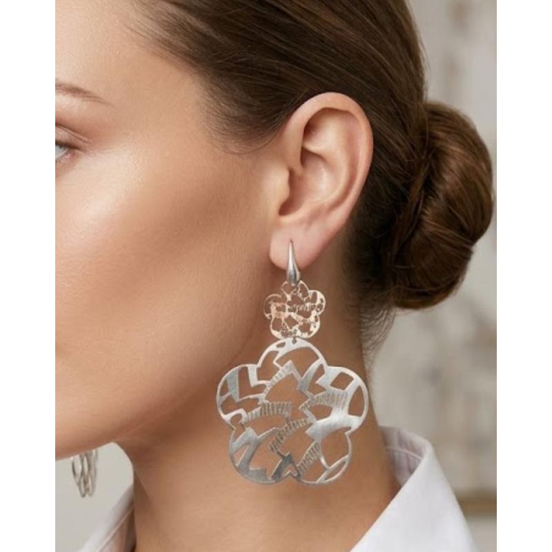 PENDIENTES BERTA PLATA