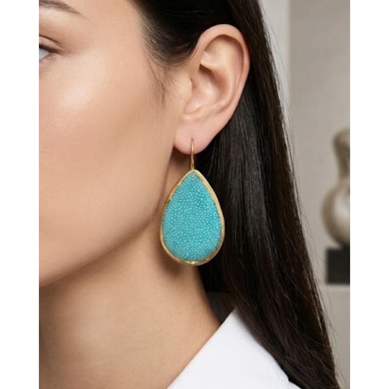 PENDIENTES URSULA AZUL