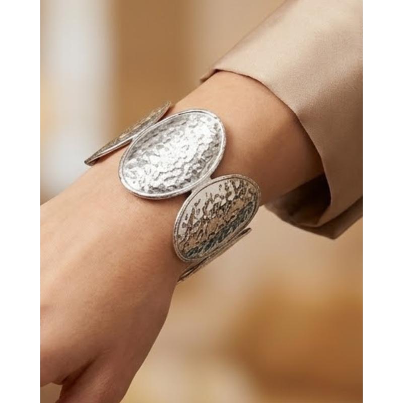 BRAZALETE INCA. PLATA