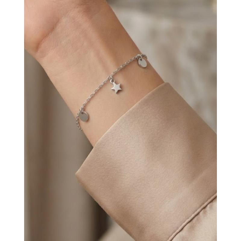 PULSERA IRIS PLATA