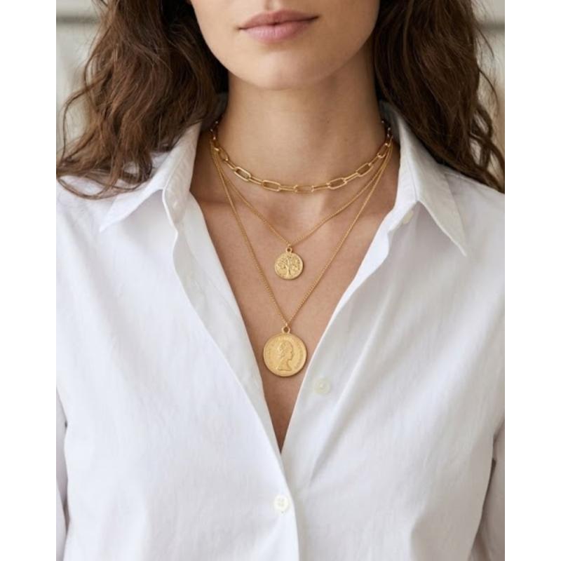 COLLAR TRIPLE CEOLTINE . LUXENTER