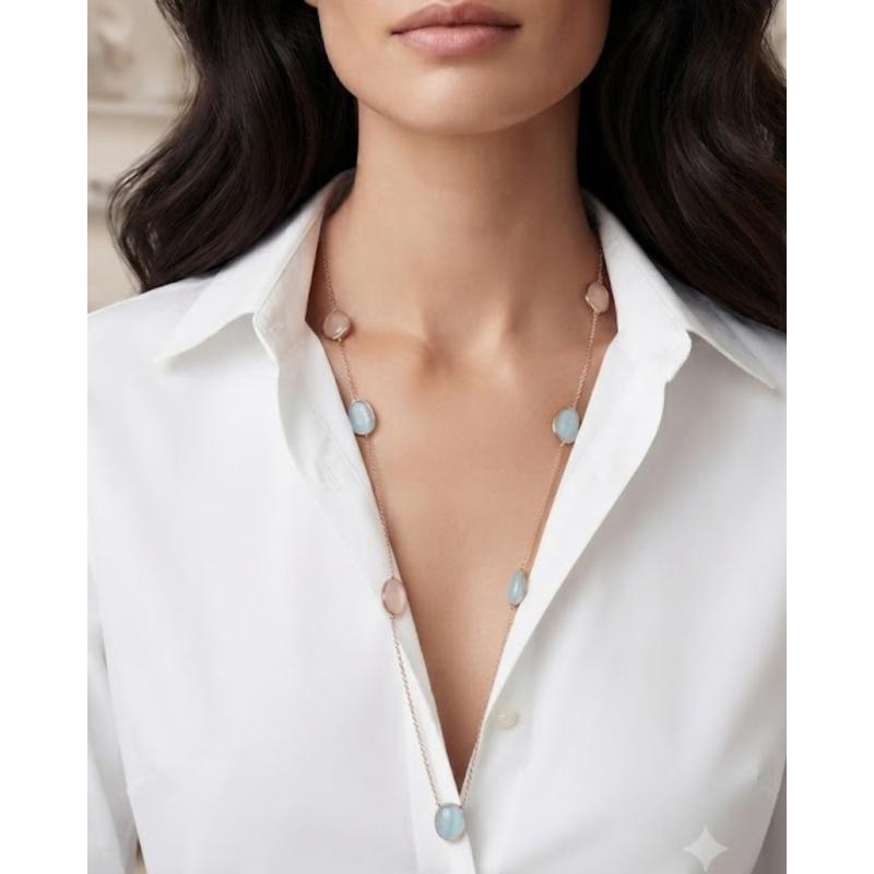 COLLAR LARGO ATENEA PLATA