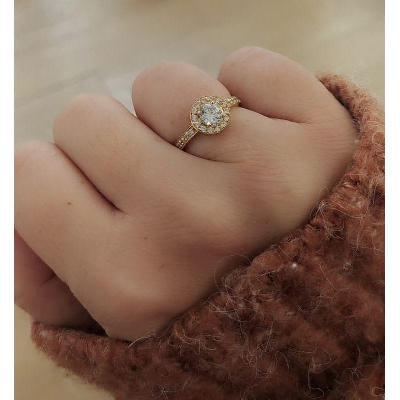ANILLO MAJESTAD. ORO 18K