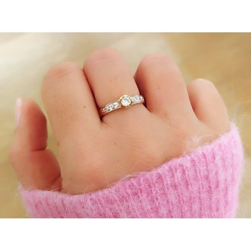 ANILLO CRETA. ORO 18K