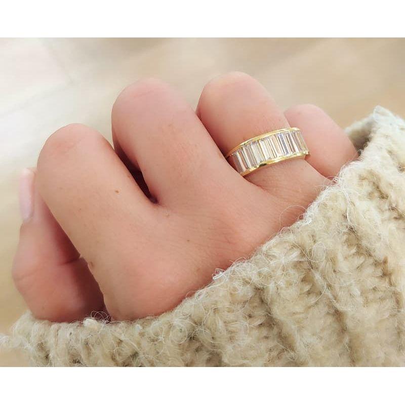 ANILLO ELEONORA. ORO 18K