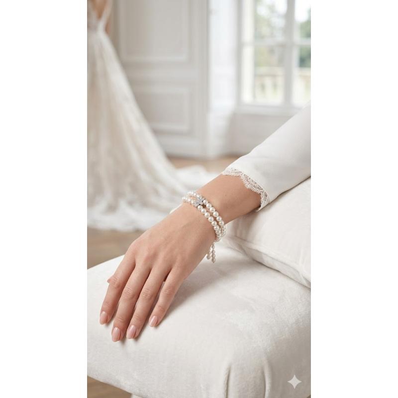 PULSERA ELISSA. RODIO